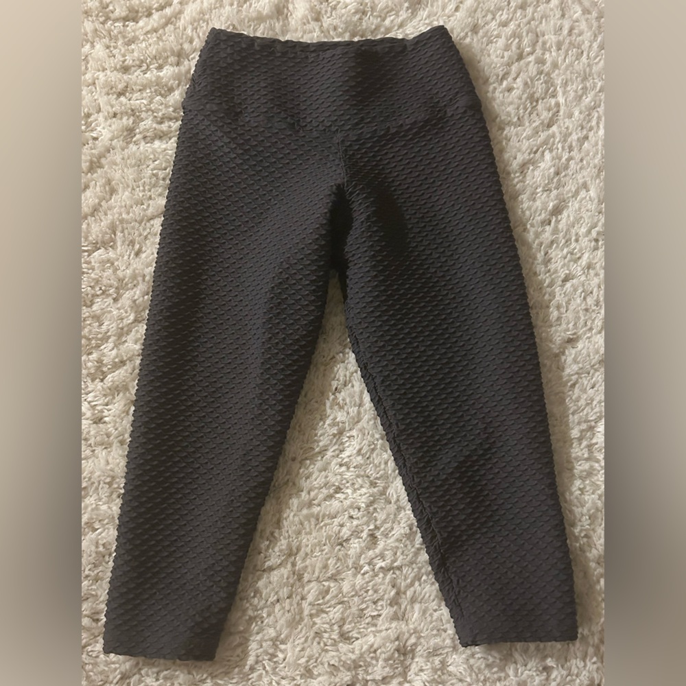 Booty by Brabants Black Textured Leggings